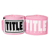 Handwraps Title Boxing Power-Flex Elite 180" Fist Wraps Pink (2"x180 inch/4.5m)